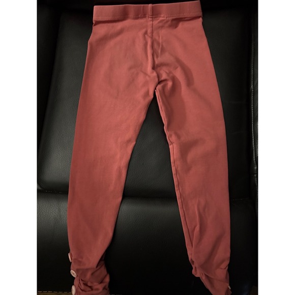 Matilda Jane Girls Top & Leggings Set Size 6 Ruffle‎ Sleeve Teal Pink Outfit - Picture 9 of 15